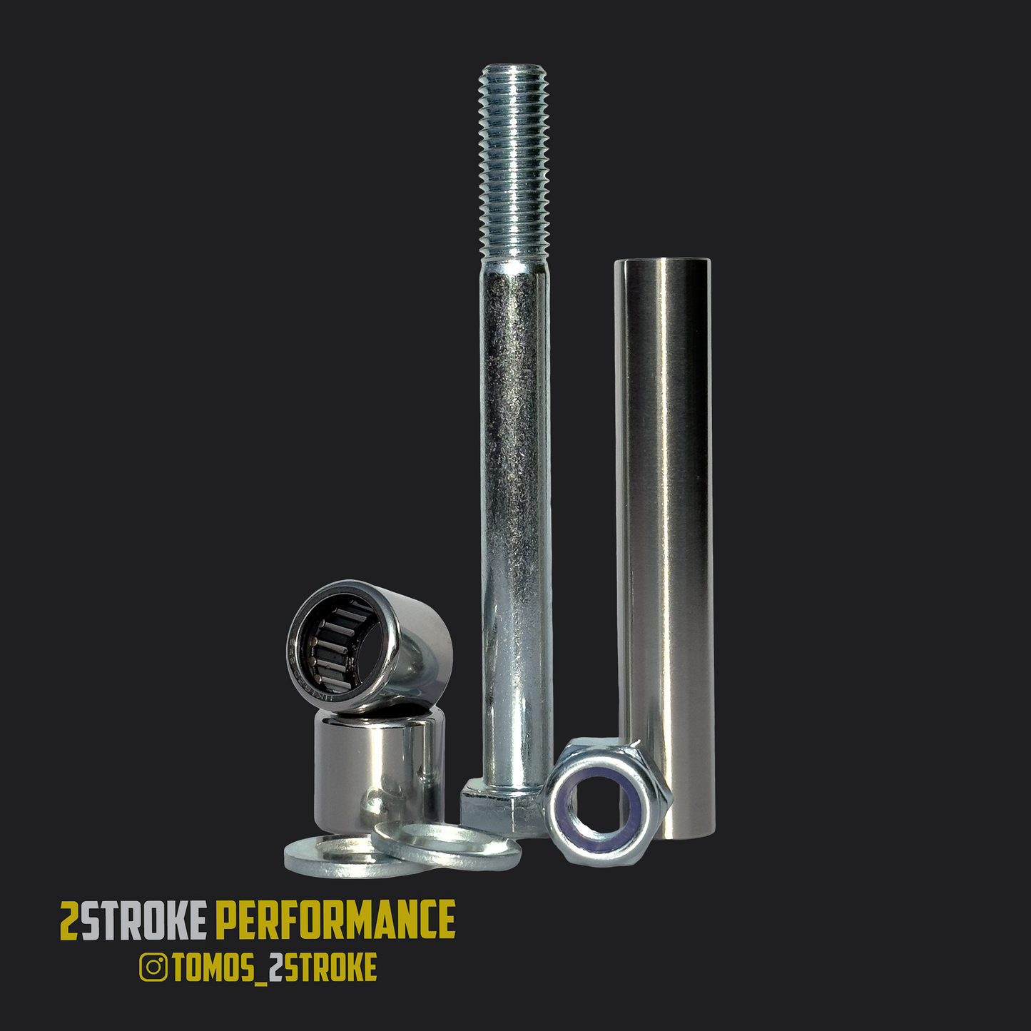 2SP Achterbrugbuslager Set